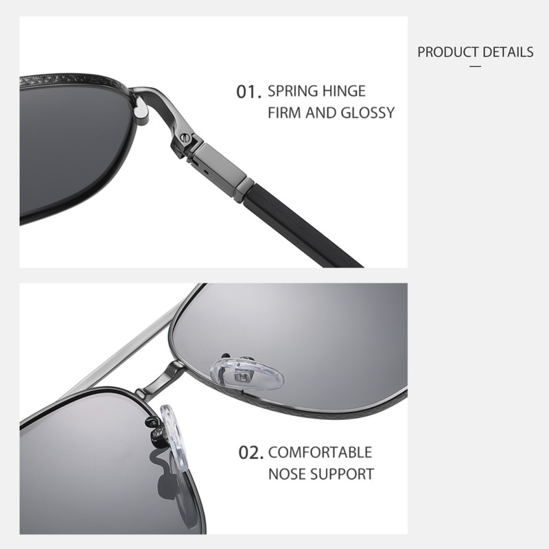 عینک آفتابی مردانه مدل P.6306 Polarized SpaceDrive