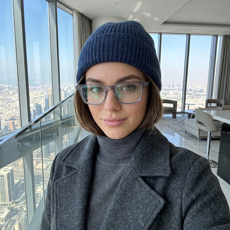فریم عینک طبی ویفرر (Wayfarer) آلبرت وگ مدل CG7703C541-P194 مناسب برای انواع صورت به همراه کاور آفتابی
