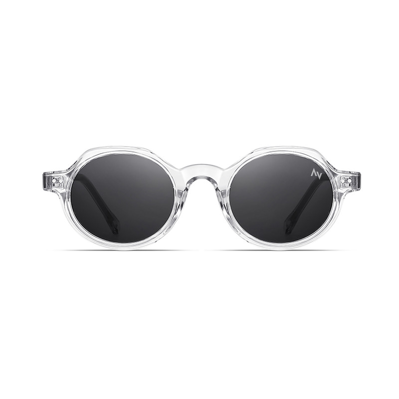 عینک آفتابی گرد آلبرت وگ مدل SZ8207 Transparent Obsidian