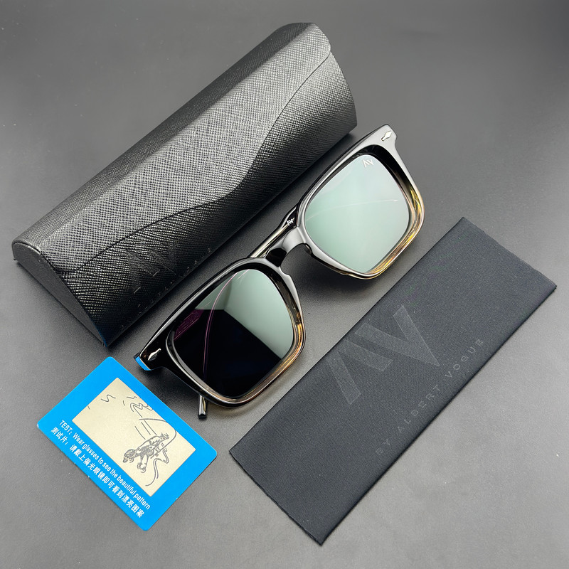 عینک آفتابی ویفرر (Wayfarer) آلبرت وگ مدل SZ8306 Obsidian Hawksbill