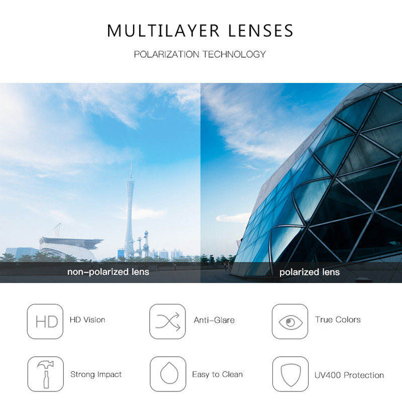 عینک آفتابی مدل TR3314C45-P01 Polarized Deep Pattern