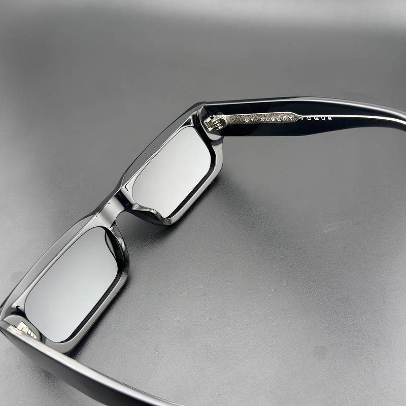 عینک آفتابی مستطیلی آلبرت وگ مدل S32125C1 Acetate Avantgarde Visionary