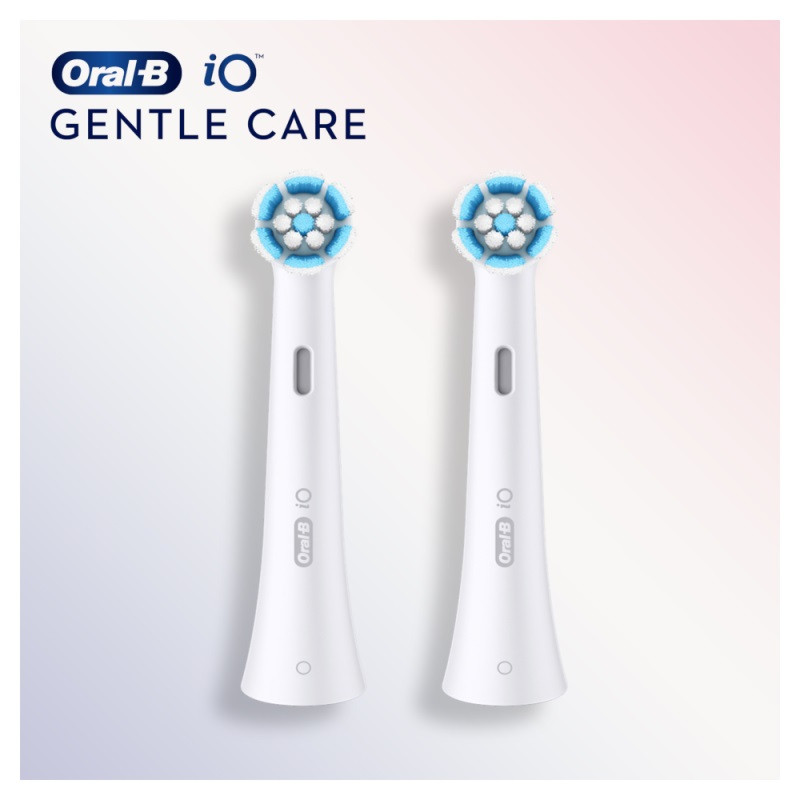 سری یدک مسواک برقی اورال-بی مدل iO GENTLE CARE بسته 2 عددی