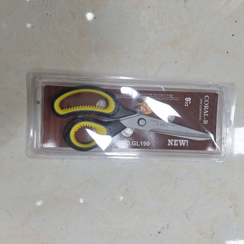 قیچی خیاطی کورال بی مدل NO.GL190