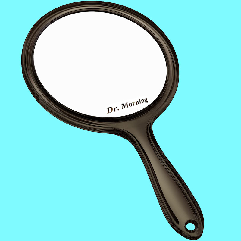 آینه آرایشی دکتر مورنینگ مدل یکطرفه