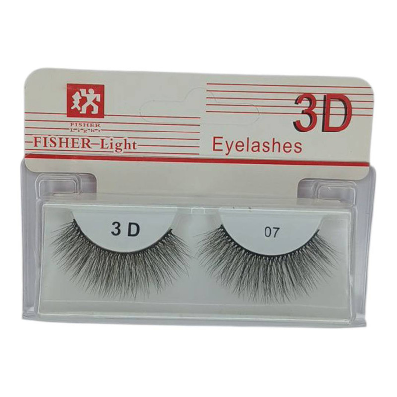 مژه مصنوعی فیشر لایت مدل 3D کد 07