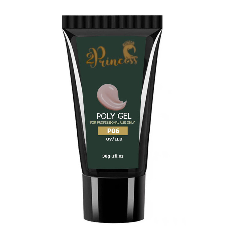 پلی ژل کاشت ناخن پرنسس مدل P06 وزن 30 گرم