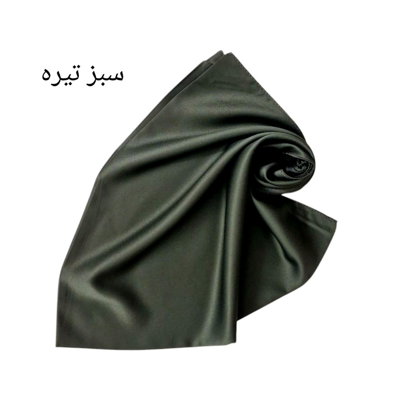 مینی اسکارف زنانه مدل ساتن ابریشم
