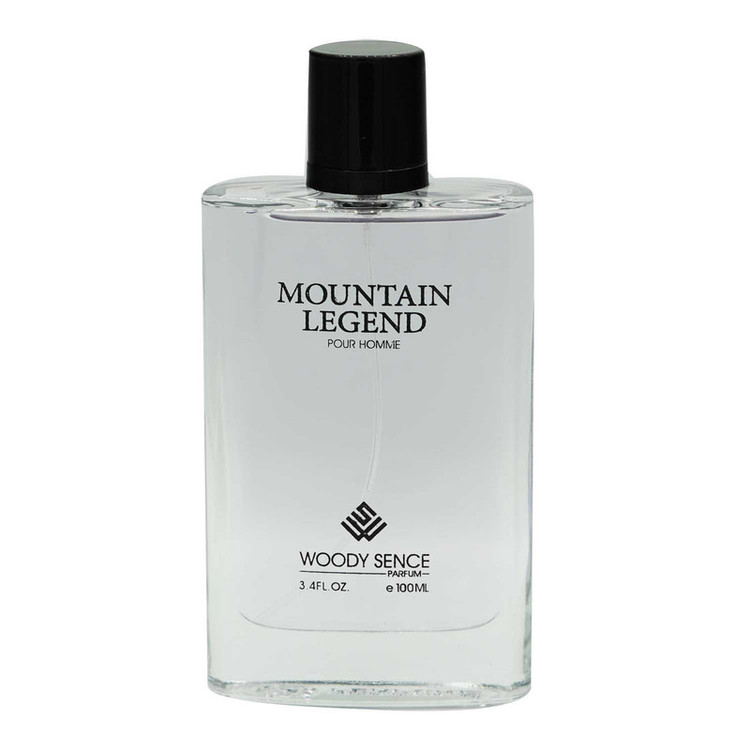 ادو پرفیوم مردانه وودی سنس مدل MOUNTAIN LEGEND با رایحه شیرین و خنک حجم 100 میلی لیتر