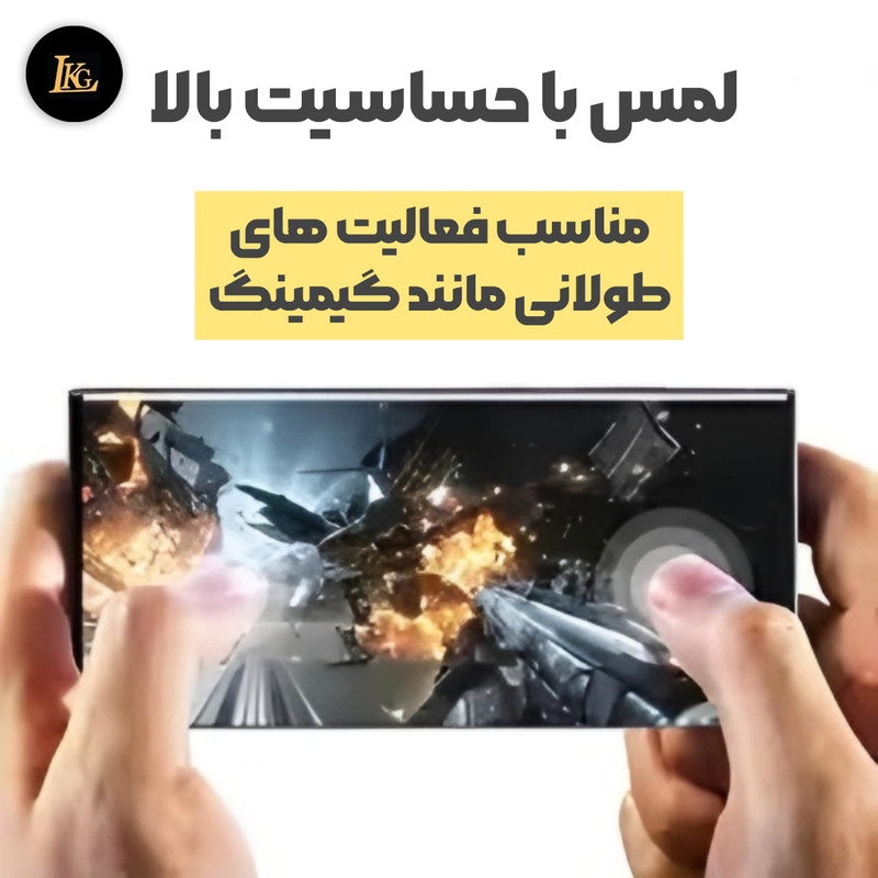 محافظ صفحه نمایش ال کا جی مدل یووی مناسب برای گوشی موبایل شیائومی Redmi Note 13Pro Plus 5G / Note 14Pro 4G / Note 14Pro 5G