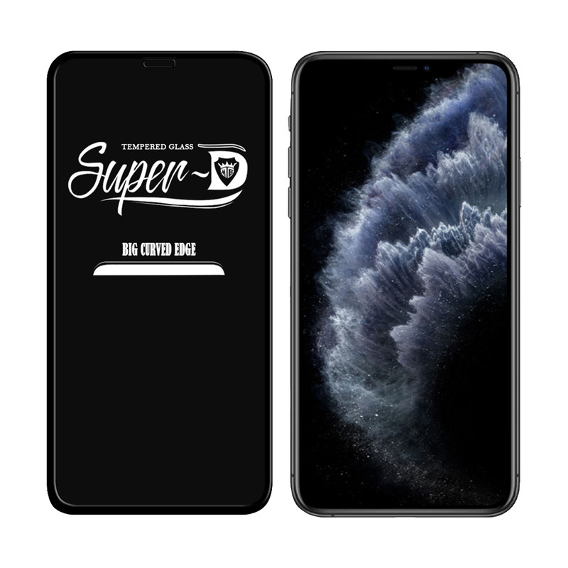 محافظ صفحه نمایش مدل Super D مناسب برای گوشی موبایل اپل iPhone 11 Pro Max
