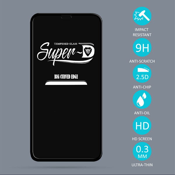 محافظ صفحه نمایش مدل Super D مناسب برای گوشی موبایل اپل iPhone 11 Pro Max