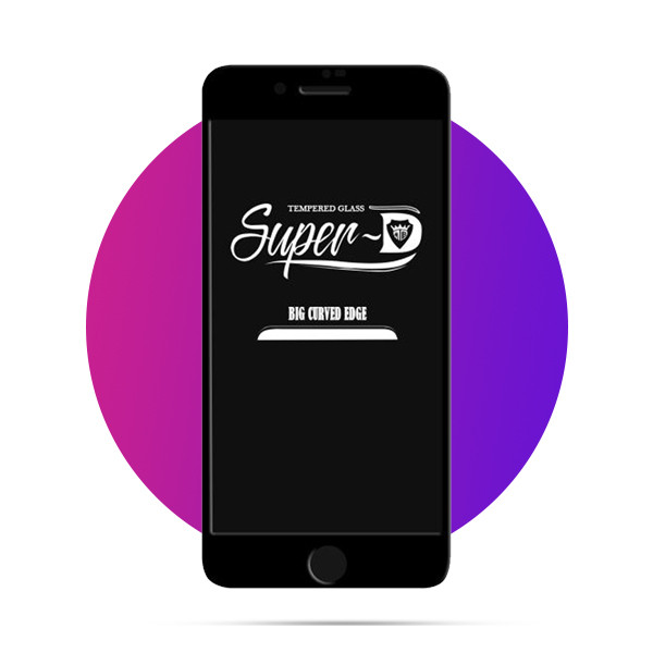 محافظ صفحه نمایش مدل Super D مناسب برای گوشی موبایل اپل iPhone 7