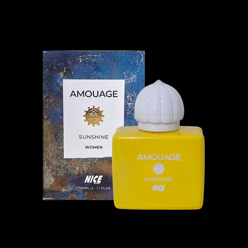 عطر جیبی زنانه نایس پاپت مدل Amouage Sunshine با رایحه خنک حجم 32 میلی‌لیتر