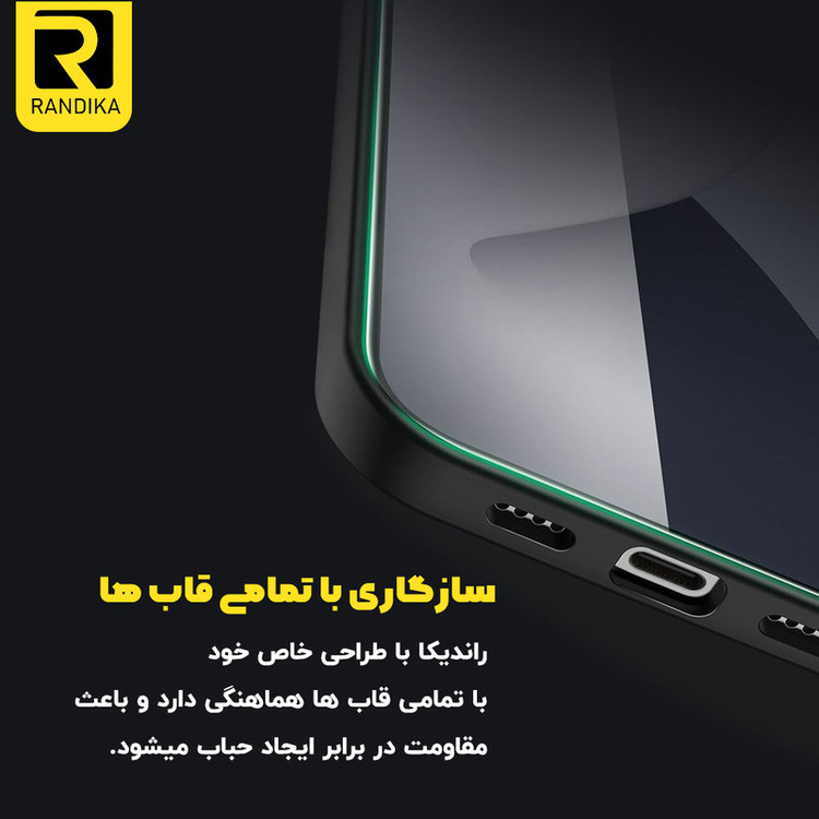 محافظ صفحه نمایش راندیکا مدل Premium SuperD مناسب برای گوشی موبایل شیائومی Redmi Note 11 / Redmi Note 11S / Redmi Note 11 SE (India) / Redmi Note 10 4G / Redmi Note 10s / Poco M4 Pro 4G / Poco M5s