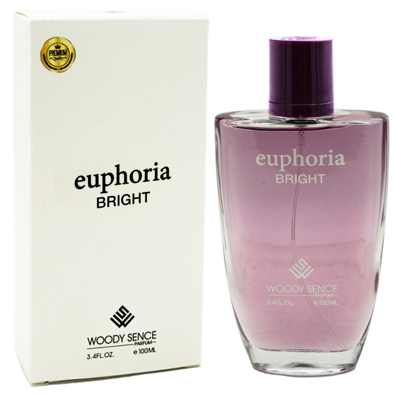 ادوپرفیوم زنانه وودی سنس مدل euphoria bright با رایحه گرم حجم 100 میلی لیتر