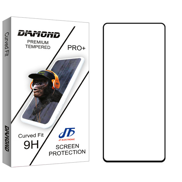محافظ صفحه نمایش جی اف مدل Diamond مناسب برای گوشی موبایل شیائومی Redmi Note 12 4G