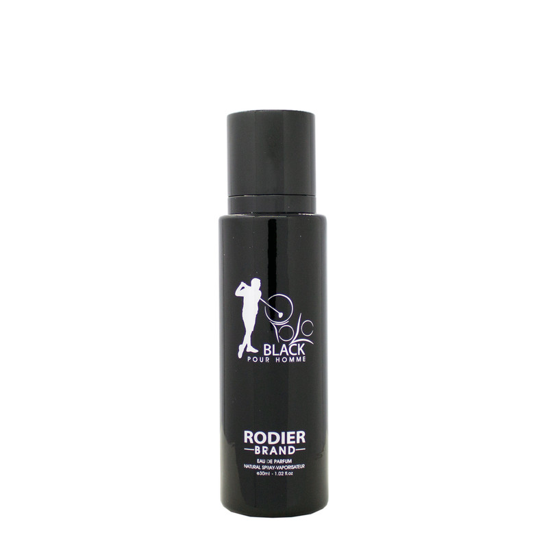 عطر جیبی مردانه رودیر مدل Polo Black حجم 30 میلی لیتر