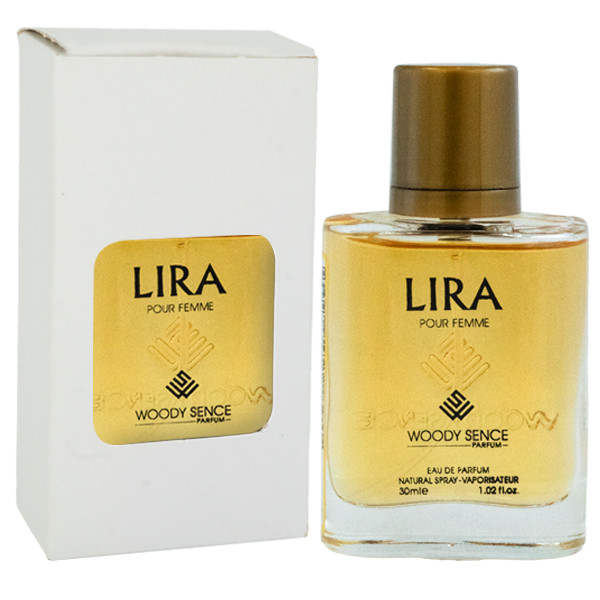 عطر جیبی زنانه وودی سنس مدل LIRA حجم 30 میلی لیتر
