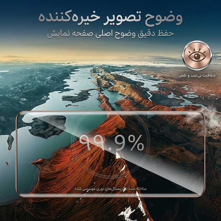 محافظ صفحه نمایش آتوچبو مدل FULLGL-ATH مناسب برای گوشی موبایل شیائومی Poco X7