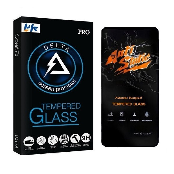 محافظ صفحه نمایش پی کی مدل Anti-Static مناسب برای گوشی موبایل اپل iPhone 15 pro max