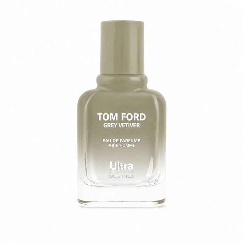 عطر جیبی مردانه اولترا ویرچوآل مدل Tom Ford Grey Vetiver با رایحه تلخ حجم 30 میلیلیتر