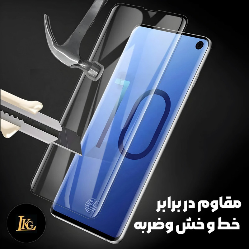 محافظ صفحه نمایش ال کا جی مدل UV مناسب برای گوشی موبایل شیائومی Redmi Note 14 Pro 4G