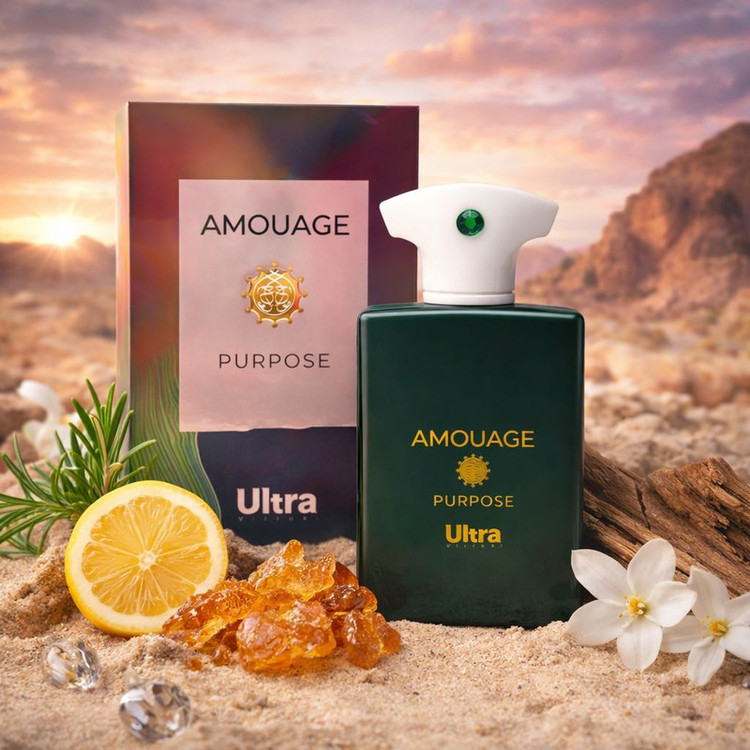 ادوپرفیوم اولترا ویرچوآل مدل Amouage Purpose با رایحه گرم حجم 30 میلیلیتر