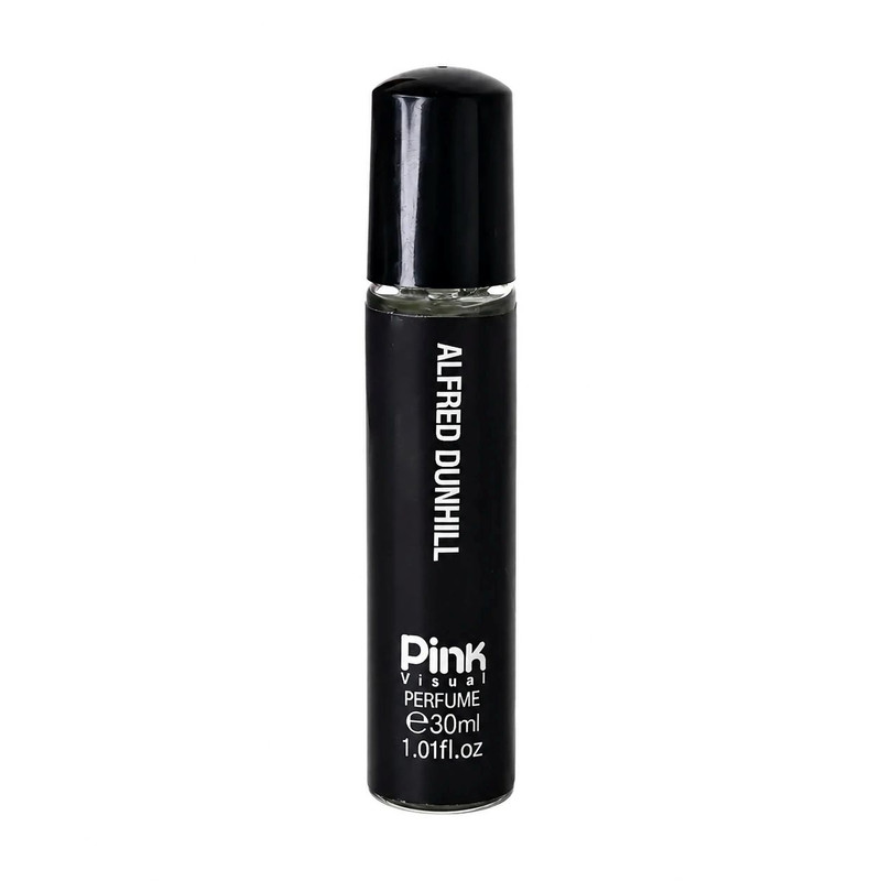 عطر جیبی مردانه پینک ویژوآل مدل Alfred Dunhil با رایحه تلخ و چوبی حجم 30 میلیلیتر