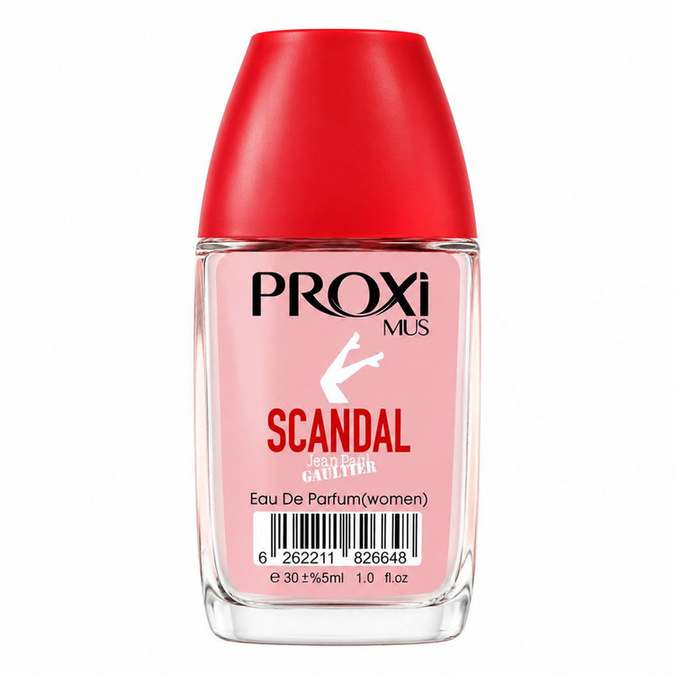 عطر جیبی زنانه پروکسی مدل Scandal با رایحه شیرین و گلی حجم 30 میلیلیتر