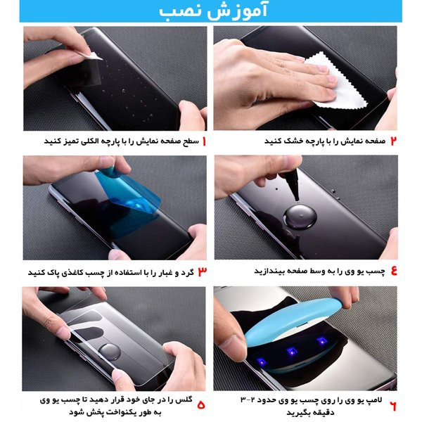 محافظ صفحه نمایش تایگر گلس مدل APL2 UV_NEW مناسب برای گوشی موبایل سامسونگ Galaxy Note 20 Ultra