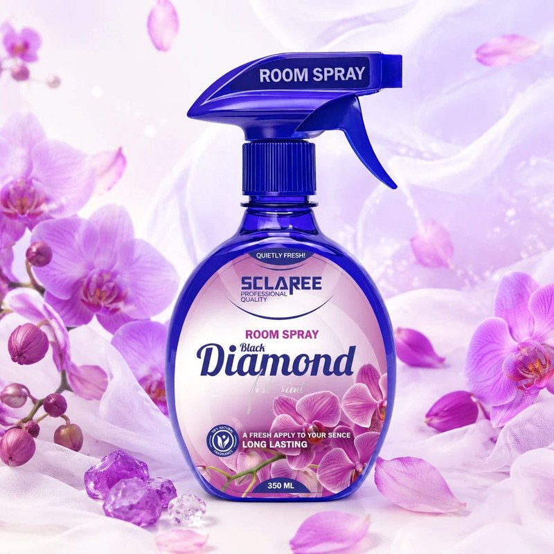 خوشبوکننده هوا اسکلاره مدل BLACK DIAMOND رایحه شیرین حجم 350 میلی لیتر