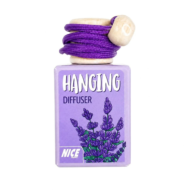 خوشبوکننده خودرو نایس پاپت مدل Lavender با رایحه اسطوخودوس حجم 10 میلیلیتر