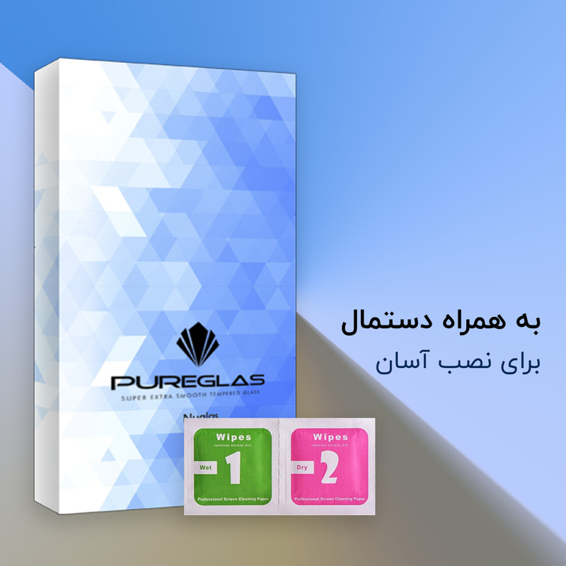 محافظ پشت گوشی پیور گلس مدل NuGlas مناسب برای گوشی موبایل سامسونگ Galaxy A14