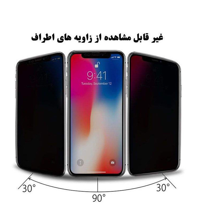 محافظ صفحه نمایش حریم شخصی گودزیلا مدل GGP مناسب برای گوشی موبایل شیائومی Redmi Note 10 / Note 10S