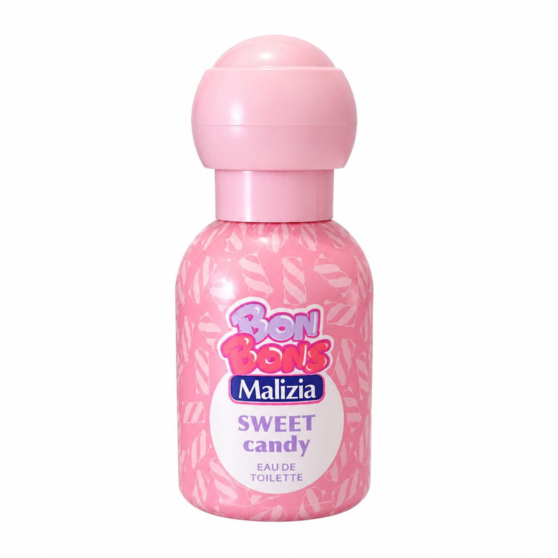ادوتویلت دخترانه مالیزیا مدل Sweet Candy با رایحه شیرین و آبنباتی حجم 50 میلیلیتر