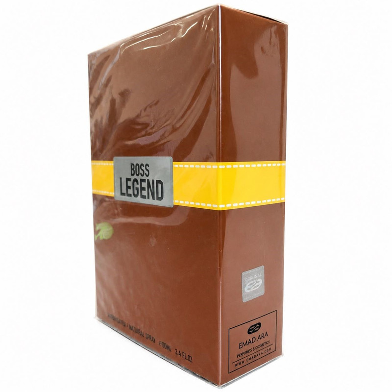 ادو تویلت مردانه عماد آرا مدل Legend Boss Bottled Absolu با رایحه گرم حجم 100 میلی لیتر