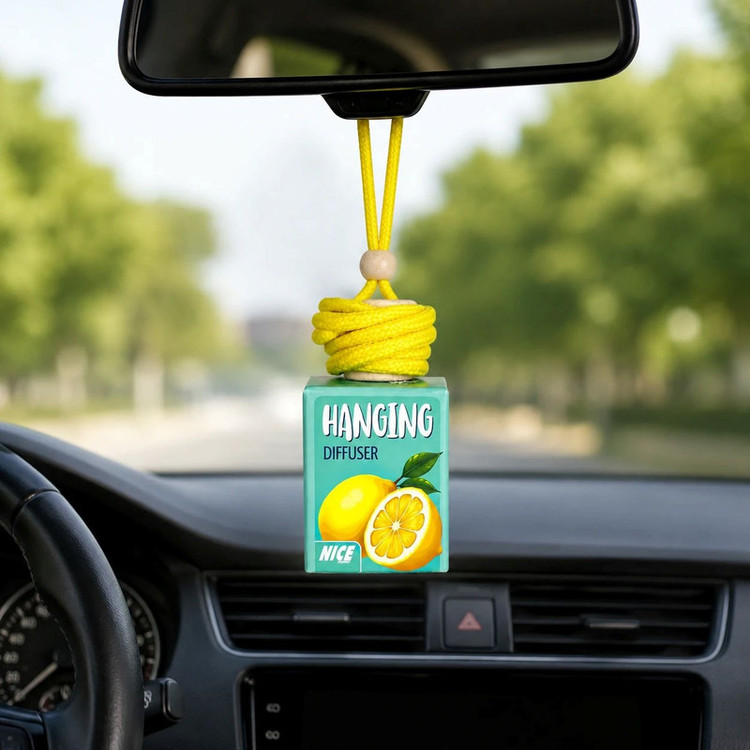 خوشبوکننده خودرو نایس پاپت مدل Lemon با رایحه لیمو حجم 10 میلیلیتر