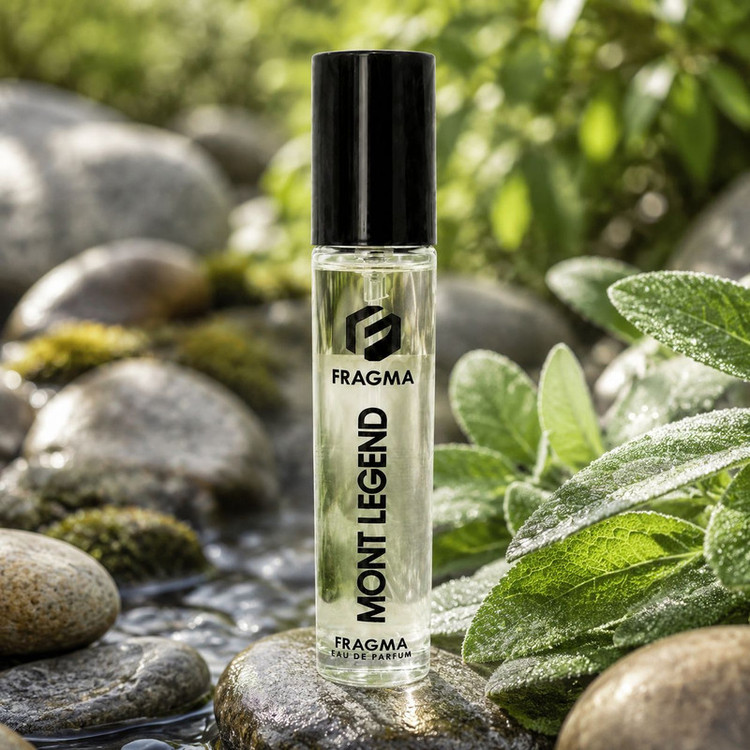 عطر جیبی مردانه فراگما مدل Mont Legend با رایحه تلخ و خزه ای حجم 25 میلیلیتر