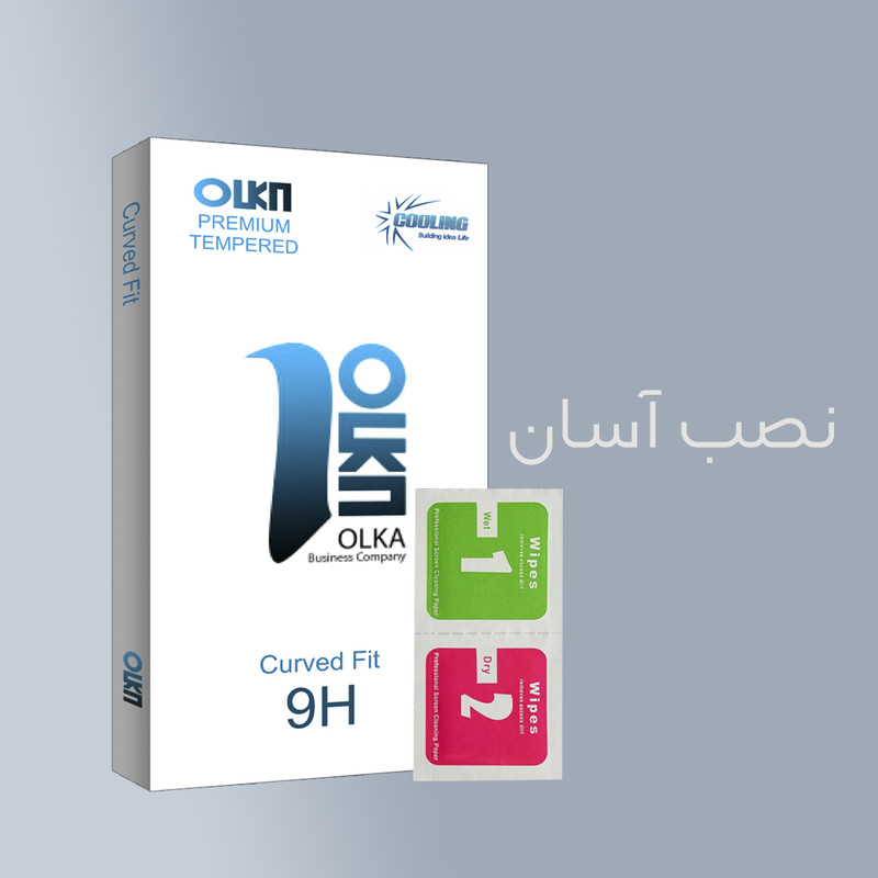 محافظ صفحه نمایش کولینگ مدل Olka glass مناسب برای گوشی موبایل اپل iphone 5/SE/5S