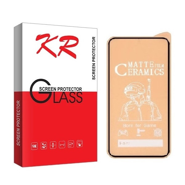 محافظ صفحه نمایش سرامیک مات کی آر مدل 2CRN مناسب برای گوشی موبایل سامسونگ Galaxy J6