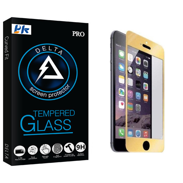 محافظ صفحه نمایش پی کی مدل Delta Glass مناسب برای گوشی موبایل اپل iPhone 6/6S