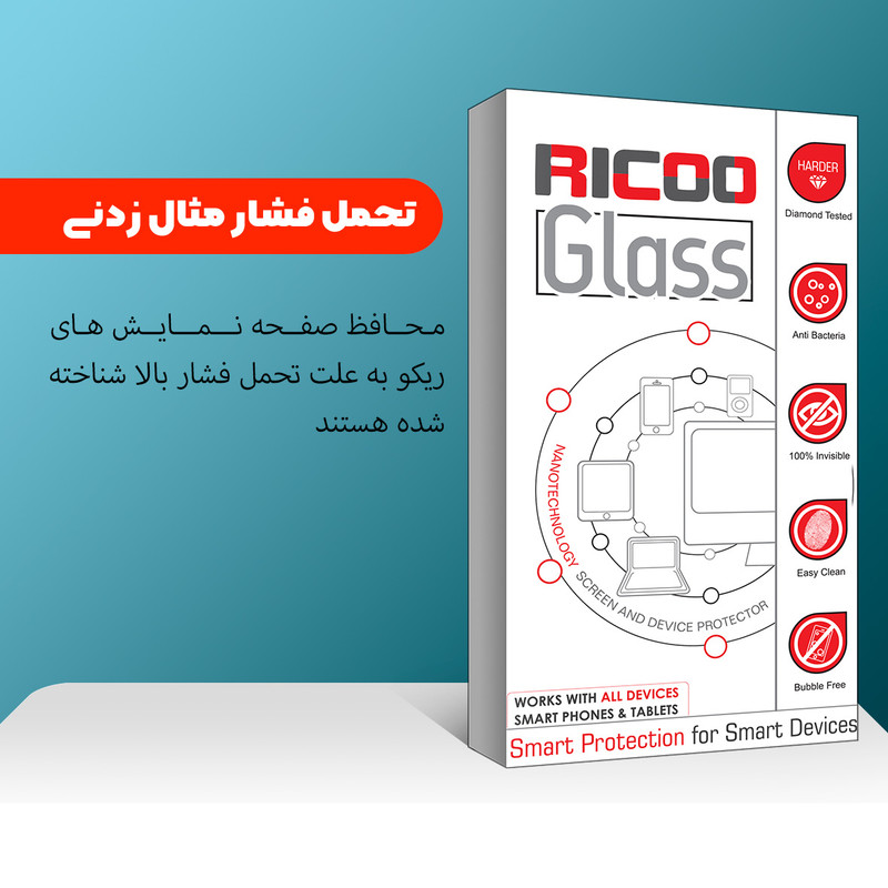 محافظ صفحه نمایش ریکو مدل RC UV مناسب برای گوشی موبایل شیائومی Mi note 10