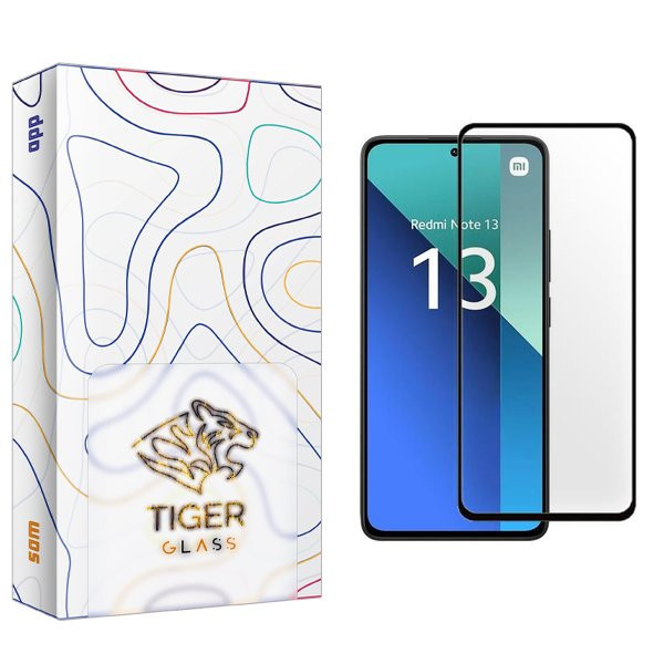 محافظ صفحه نمایش شیشه ای تایگر گلس مدل APL2 مناسب برای گوشی موبایل شیائومی Redmi Note 13
