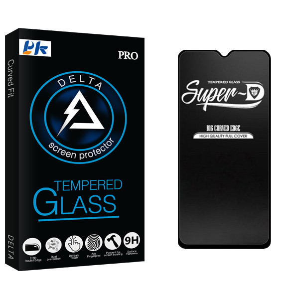 محافظ صفحه نمایش شیشه ای پی کی مدل Delta Glass Super-D مناسب برای گوشی موبایل سامسونگ GALAXY A20s