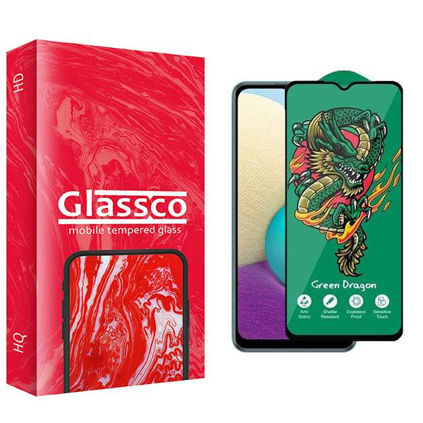 محافظ صفحه نمایش گلس کو مدل CGo1 Green_Dragon مناسب برای گوشی موبایل سامسونگ Galaxy A02