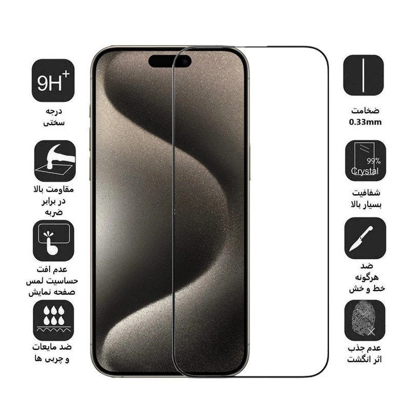 محافظ صفحه نمایش ال کا جی مدل Super 9D مناسب برای گوشی موبایل شیائومی Redmi Note 9 4G