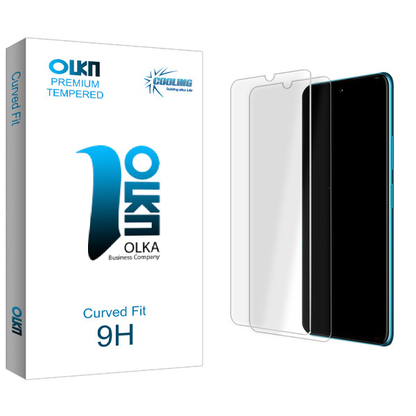 محافظ صفحه نمایش شیشه ای کولینگ مدل Olka Glass MIX مناسب برای گوشی موبایل سامسونگ Galaxy A02s بسته دو عددی