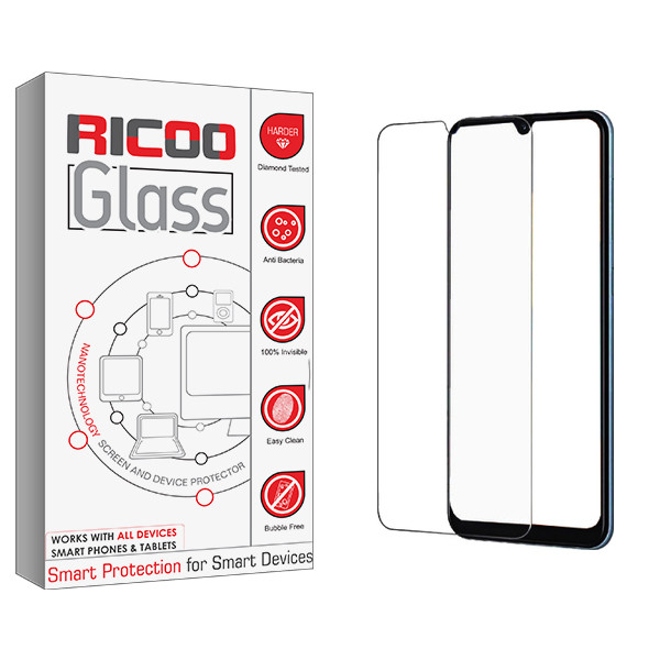 محافظ صفحه نمایش شیشه ای ریکو مدل Ricoo Glass مناسب برای گوشی موبایل سامسونگ Galaxy A10