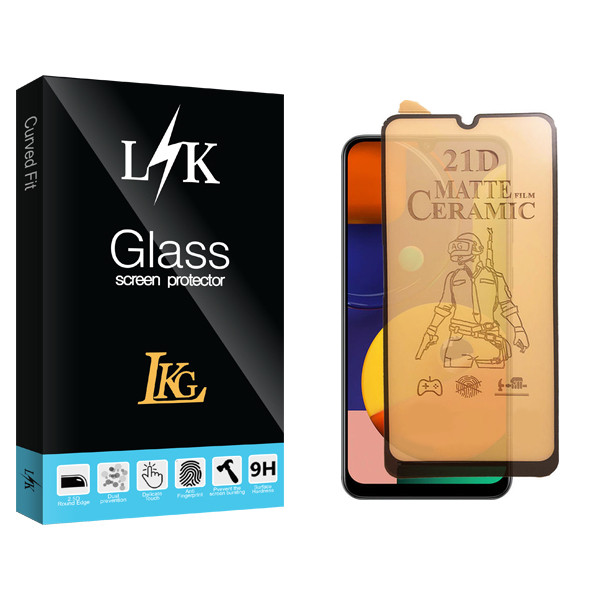 محافظ صفحه نمایش سرامیکی مات ال کا جی مدل LK Pro مناسب برای گوشی موبایل سامسونگ Galaxy A32 4G / Galaxy A22 4G / Galaxy A20